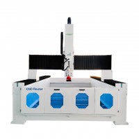 Styrofoam/Polyfoam Statues Cutting Atc CNC Router, 2000*3000mm Table Size 4axis CNC Router Atc with Spindle Rotation