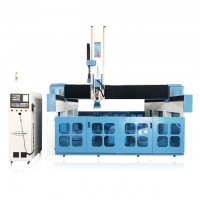 4th Axis Atc CNC Router 2030 2040 1325 1530 2060 CNC Foam Cutting Router Styrofoam Statues Models Cutting CNC Router with Spindle Swing